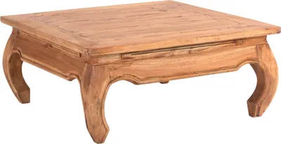 Produktbild von OPIUMTISCH "EAST 80" | 80x80x36 cm, Mahagoni | Beistelltisch | Farbe: 08 honigfarben gewachst