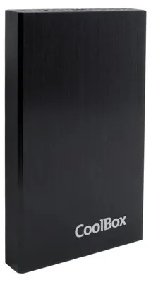 Zdjęcie produktu dla CoolBox SlimChase A-3533, Obudowa HDD, 3.5", SATA, 5 Gbit/s, Połączenie USB, Czarny