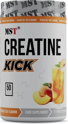 Produktbild von Creatine Kick 500 g Peach Ice Tea