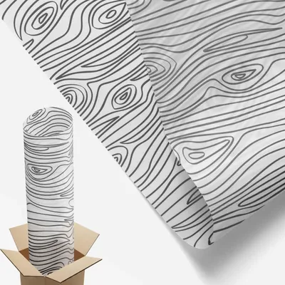 Produktbild von Sichtschutzfolie – 116x50 cm – Buntglas / Stained-Glass Design – blickdicht & dekorativ – selbstklebende Glasdekorfolie – UV-Schutz, einfache Montage – Holzlinien