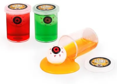 Produktbild von Slimy Zombie Eyeball als Halloween Gimmick