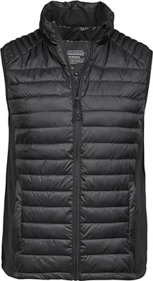 Produktbild von Tee Jays 9624 | Herren Crossover Bodywarmer - Farbe: Black/Black - Größe: L