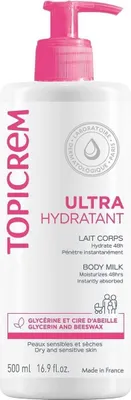 Immagine prodotto di Latte corpo idratante per pelli secche e sensibili (Latte corpo ultra-idratante), 500 ml
