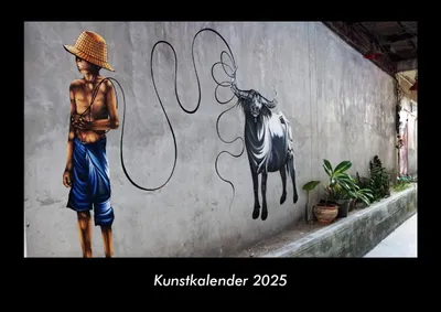Produktbild von Kunstkalender 2025 Fotokalender DIN A3