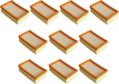 Produktbild von 10x Flachfaltenfilter/Lamellenfilter/HEPA-Filter für Kärcher MV5 P EU II MV5 P Premium EU II MV5 Premium AE MV5 Premium AU MV5 Premium CH MV5 Premium CN MV5 Premium EU I MV5 Premium EU II