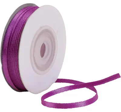 Produktbild von Satinband, B 3 mm, Dunkellila, 30 m/ 1 Rolle [HOB-780044]