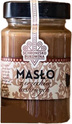 Produktbild von Haselnussbutter 235g - Schronisko Bukowina
