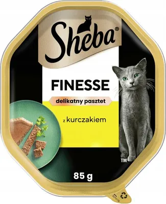 Zdjęcie produktu dla Karma dla kota Sheba pasztet z kurczakiem 85 g