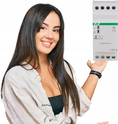 Produktbild von F&F | Phasensensor CKF-B - Schutzschaltung - 3-phasig - Überlastschutz - Automatische Rückschaltung