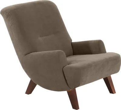Produktbild von Max Winzer Sessel Brandford - Velourstoff sahara - Maße: 71 x 101 x 80 cm