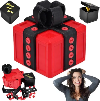 Productafbeelding van Middelvinger in een grappencadeaudoos - Irritante cadeaudoos met middelvingerdoosjes - Grappige grappen - Irritante cadeau