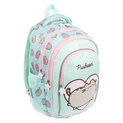 Produktbild von Schulrucksack Set PUSHEEN mintgrün – 5-teilig – St. Majewski