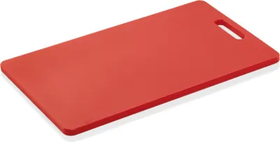 Produktbild von 8x HACCP Schneidbrett mit Griffloch rot 40 x 25 x 1,2 cm