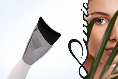 Produktbild von Maskenpinsel 'Moisturizer Brush S100' in Weiß - Vegan