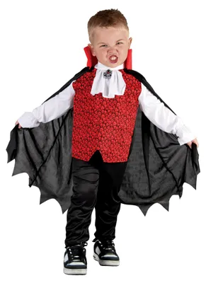 Produktbild von Halloween Kostüm Vampir Scamp für Kinder 3-4 Jahre, Boland, Verkleidung