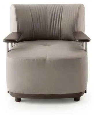 Produktbild von Sessel Modern Grau Bequem Polstersessel Loungesessel Wohnzimmer