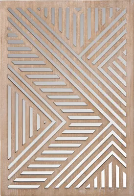 Immagine prodotto di Gilde Bild, Spiegel, "Enigma", geometrisch, Spiegelglas, naturfarben, VE 1, L. 3 cm, B. 53 cm, H. 78 cm 69648 4063387696484