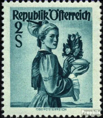 Produktbild von Briefmarken Österreich 1948 Mi 919 postfrisch Trachtenserie