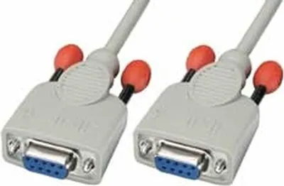 Produktbild von Lindy 3m Null modem cable Serien-Kabel Weiß