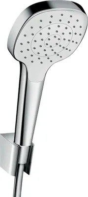 Produktbild von hansgrohe Croma Select E Brausenset 1jet/Porter weiß/chrom, 1 Stk.