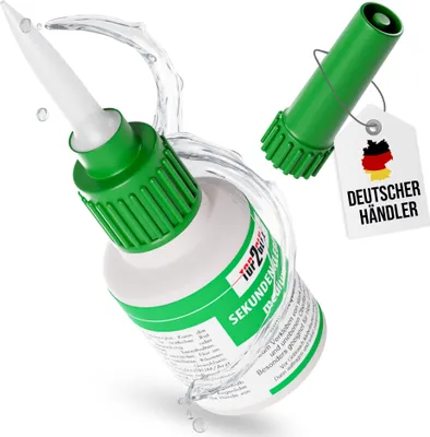 Produktbild von Top2Glue Sekundenkleber 50g medium grün