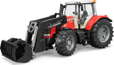 Produktbild von Bruder Massey Ferguson 7624 mit Frontlader
