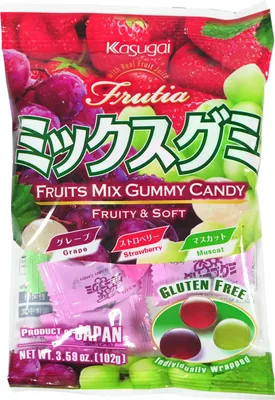 Produktbild von Kasugai Mix aus Fruchtgummis 102g