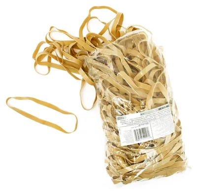 Produktbild von Gummibänder, natur, 200 x 10 mm, Großpackung 351708