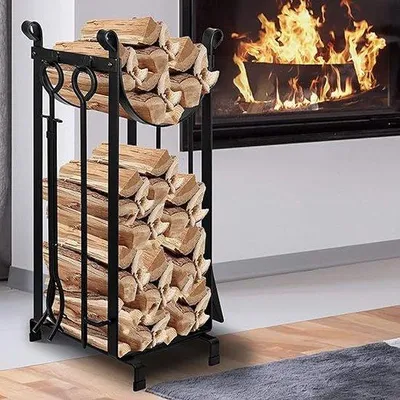 Productafbeelding van Famanu metalen plankensysteem voor binnen en buiten - 78x29x36 cm