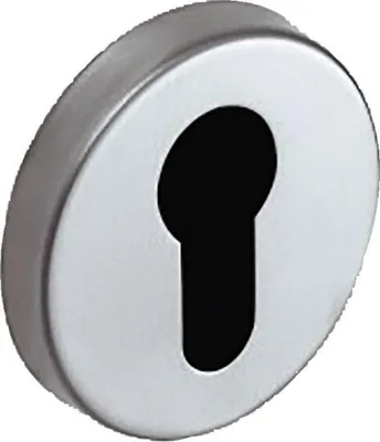 Produktbild von Paar Rosetten 6371 Schlüssel I BEZAULT Ø52 mm - Samtchrom - 512172