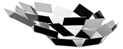 Tafelloper aus Edelstahl 18/10, glänzend, rund 37,5 cm