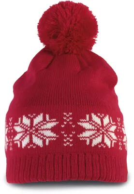 Zdjęcie produktu dla K-up Weihnachtsstrickmütze mit Sternmuster