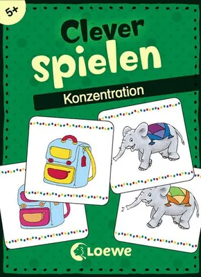 Produktbild von Clever spielen, Konzentration (Kinderspiel)