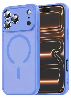 Zdjęcie produktu dla Techsuit - HaloFrost II MagSafe Etui na iPhone 17 Pro Max - jasnoniebieskie