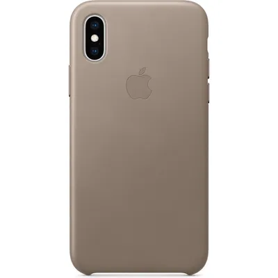 Produktbild von Apple iPhone Xs Max Hülle - Echtleder - Hard Case, Backcover - Braun