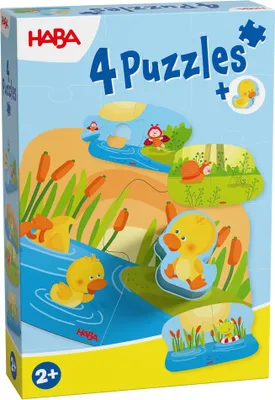 Produktbild von 4 erste Puzzles - Tierkinder