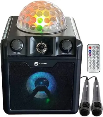 Productafbeelding van Bluetooth Speaker 4 Inch - Zwart - 50 W Vermogen - Draagbare Luidspreker