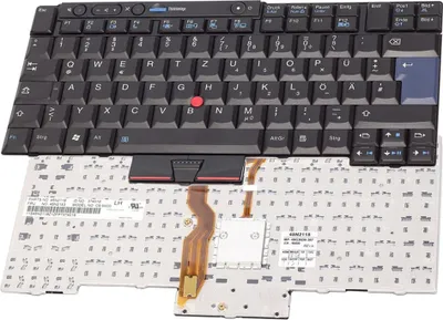 Produktbild von Original Laptop Tastatur / Notebook Keyboard Deutsch DE QWERTZ für IBM Lenovo ThinkPad T400S (2825), T410 T410i T410S T410si T420 T420i T420s