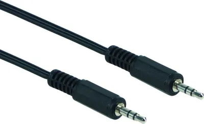 Produktbild von Schwaiger TFS3150 533, 3.5mm, Männlich, 3.5mm, Männlich, 1,5 m, Schwarz