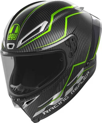 Produktbild von AGV Pista GP RR Performante Carbon Helm, carbon/gelb, M (57/58)