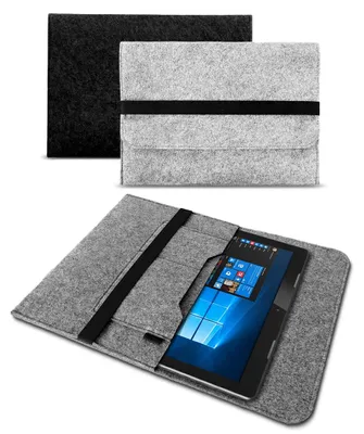 Produktbild von Tasche Hülle für Lenovo Yoga Duet 7i Filz Case Sleeve Cover Notebook SchutzhülleFarbe:Hell Grau