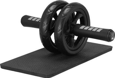 Image de H&S Fitness Entraîneur pour abdominaux Rouleau pour abdominaux - Ab Roller Entraîneur pour abdominaux avec rembourrage extra épais - Entraîneur pour abdominaux Rouleau pour abdominaux - Abs Trainer Ab Wheel