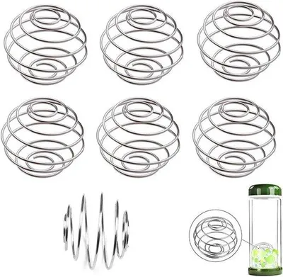 Immagine prodotto di Shaker per proteine in acciaio inossidabile per il fitness, con tappo a vite, borraccia da 400 ml