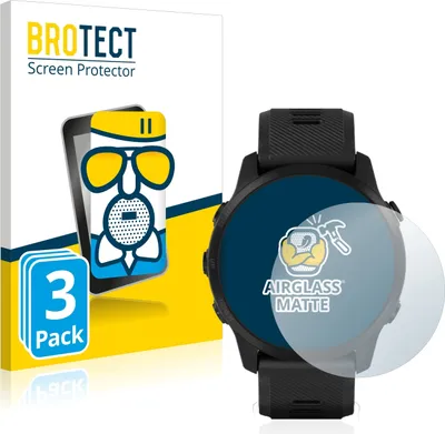 Produktbild von 3x BROTECT Entspiegelungs Schutzglas für Garmin Forerunner 945 LTE Schutzfolie Panzer Folie Glas Display Schutz matt