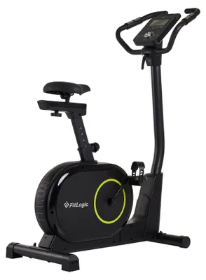Produktbild von FitLogic Ergometer Cardio X2 - Hometrainer mit Bluetooth, kompatibel mit Kinomap, Zwift und Garmin, 25 Programme