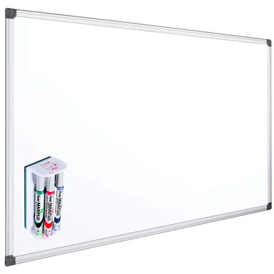 Image de Tableau blanc magnétique avec 4 marqueurs et effaceur magnétique