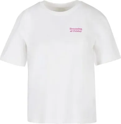 Obrázek produktu pro Pánské tričko Urban Classics Dreaming Of Friday Tee white - M