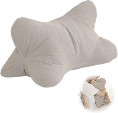 Produktbild von Nackenkissen ergonomisch, hellcurry, PP-Baumwolle, für Lesen