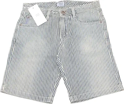 Immagine prodotto di 7091O bermuda jeans righe bimbo ARMANI JUNIOR trousers shorts kids