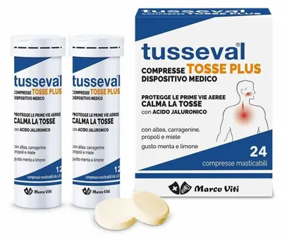 Immagine prodotto di Tusseval Tosse Plus 24 Compresse